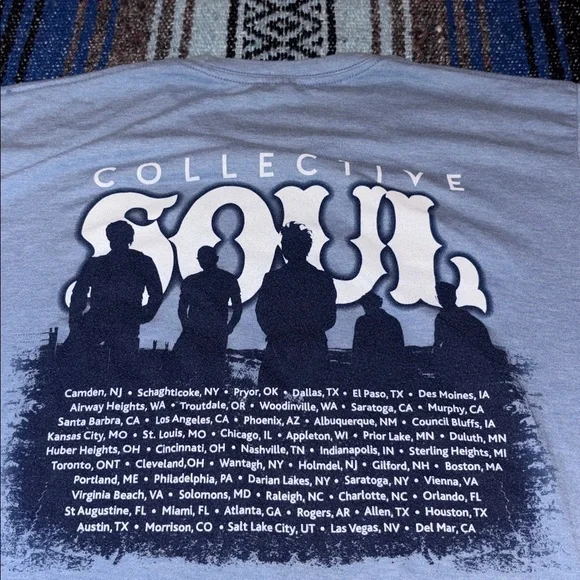 Collective Soul Concert Tee Shirt - Picture 7 of 9